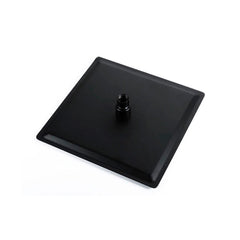 Ducha Negra Acero Ultra Slim (20cm) Cuadrada 8"