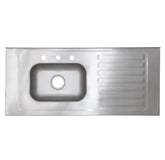 Lavaplatos Tramontina 1.2m x 52cm pocera Derecha - Izquierda