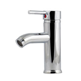 Llave Lavamanos Monocontrol Baja Cromada