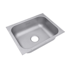 Lavaplatos Socoda 55x43 + Canastilla + Sifón + Escurridor