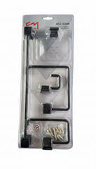 Plastico de 5 Piezas Negro