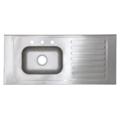 Lavaplatos Tramontina 1.2m x 52cm pocera Derecha - Izquierda