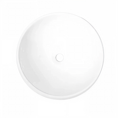 Lavamanos De Sobreponer En Ceramica Blanco 16cm*39cm*39cm