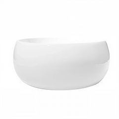 Lavamanos De Sobreponer En Ceramica Blanco 16cm*39cm*39cm