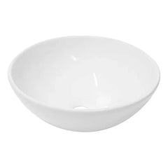 lavamanos redondo de sobreponer 32cm blanco