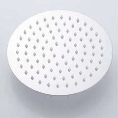 Kit Ducha Acero Ultra Slim(20cm) Redonda + Brazo 30cm