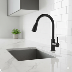 Llave Lavaplatos Extraíble Negra