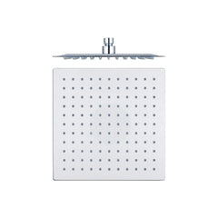 Regadera Cuadrada 10" Acero Inox Cromada